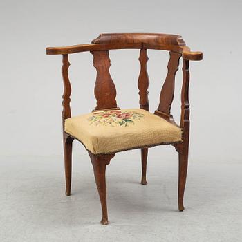 An 18th century chair.