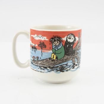 Plate and mug, "Midsummer Madness", Moomin Characters, Arabia, Finland 2001-2003.