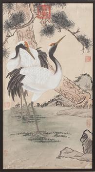 SIDENMÅLNING, Kina.