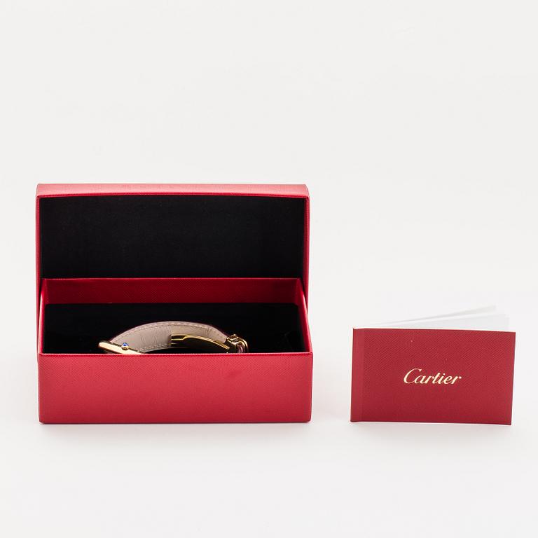 Must de Cartier, Tank Français, wristwatch, 26 x 35 mm.