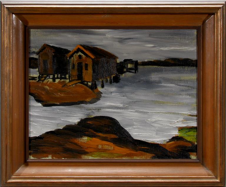 GUNNAR LÖBERG, olja på duk. Sign o dat 1936 a tergo.