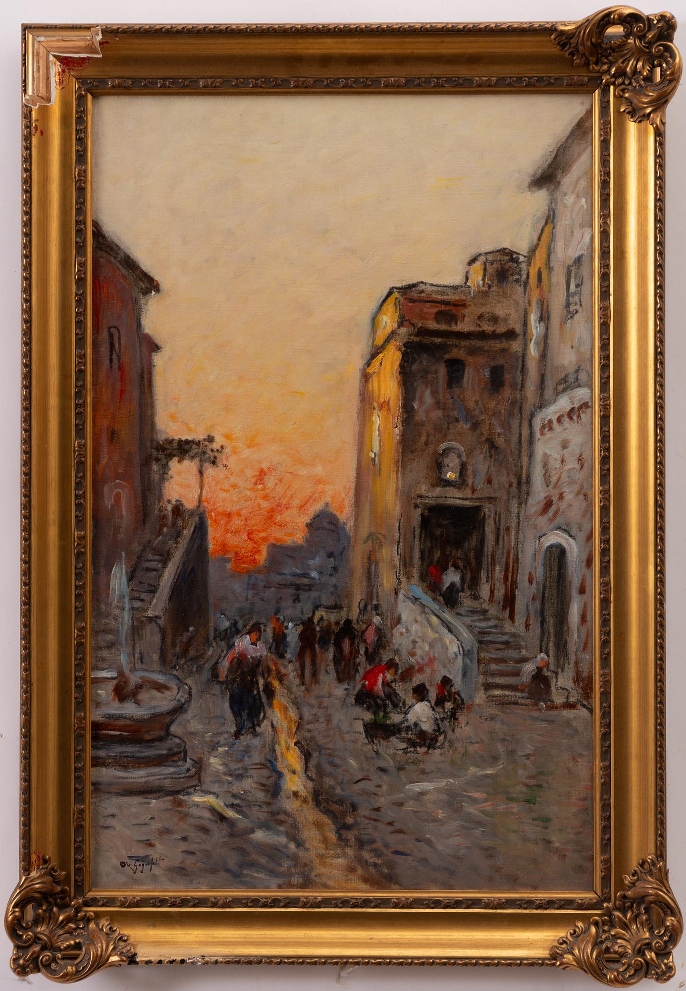 Wilhelm von Gegerfelt, Sunset, Venice.