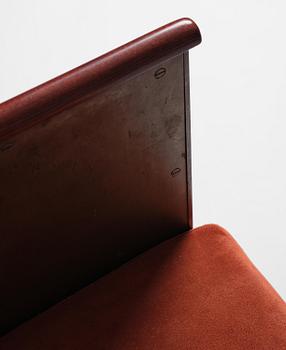 Mats Theselius, a "Järn/Moccafåtöljen" armchair, ed. 157/360, Källemo, Värnamo, post 1994.