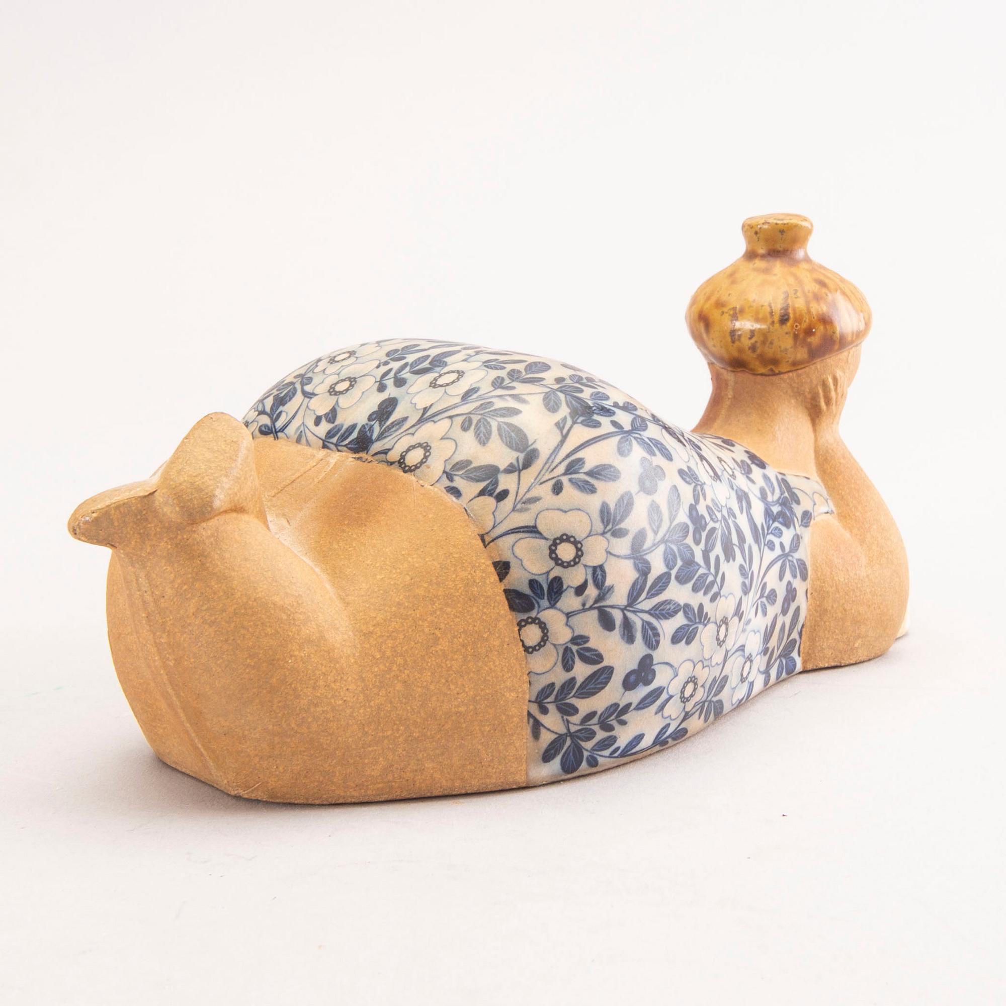 Lisa Larson, a 'Beata' figurine from the 'ABC-flickorna