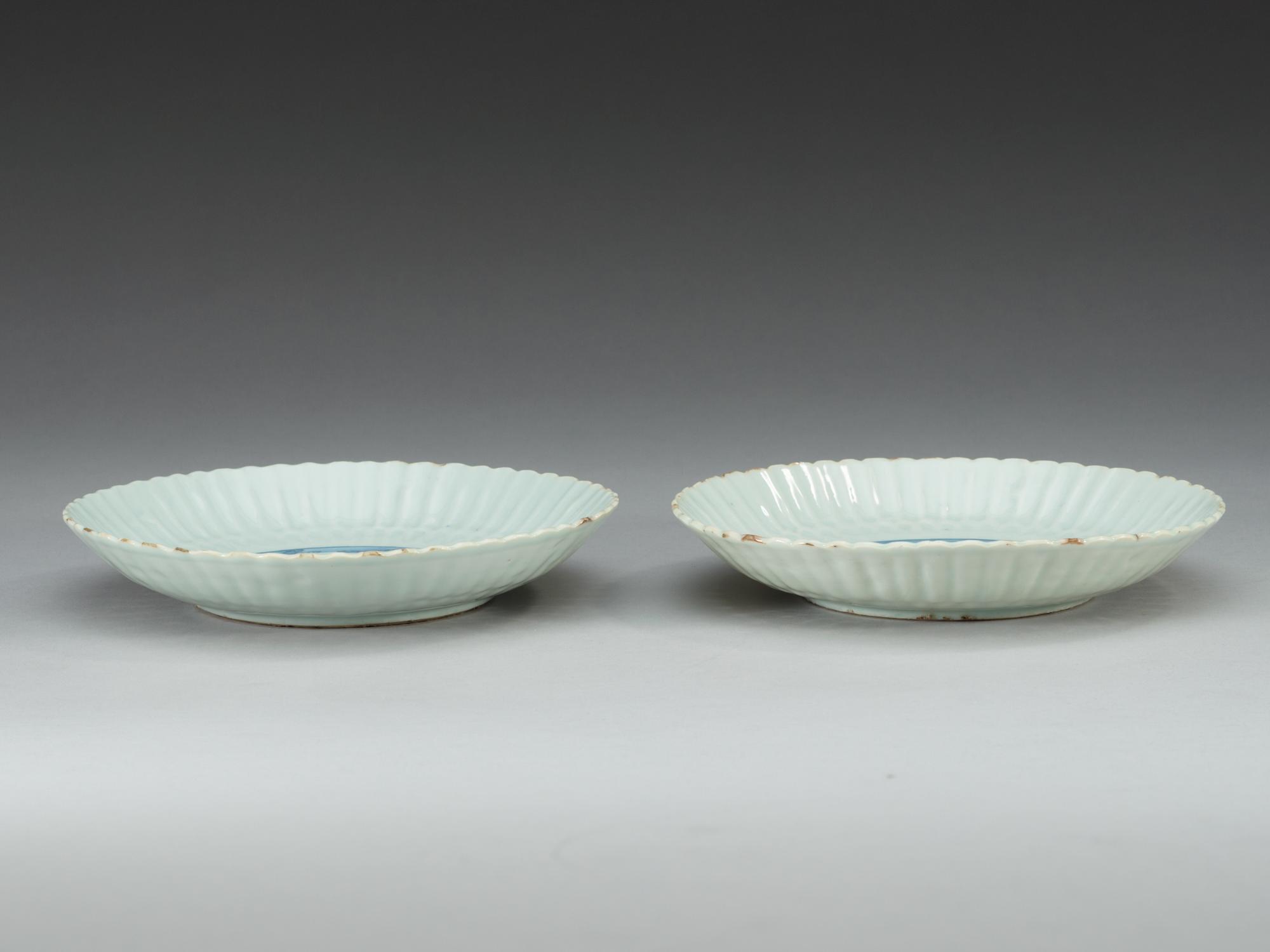 FAT, ett par, porslin. Ming dynastin, Wanli (1573-1620).