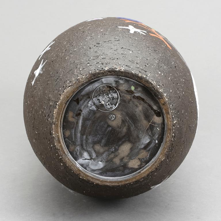 GOLVVAS, chamotterat lergods, "Havsflora", Upsala-Ekeby, efter Anna-Lisa Thomson. 1950-60-tal.