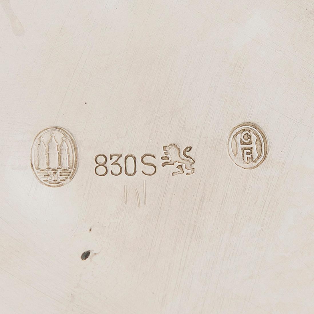 Kastikemaljoja, 2 kpl,  Tanska 1930-luku.