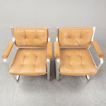 KARL ERIK EKSELIUS, fåtöljer, ett par, "Mondo", JOC.