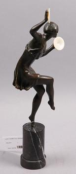 FIGURIN, brons, 1920/30-tal.