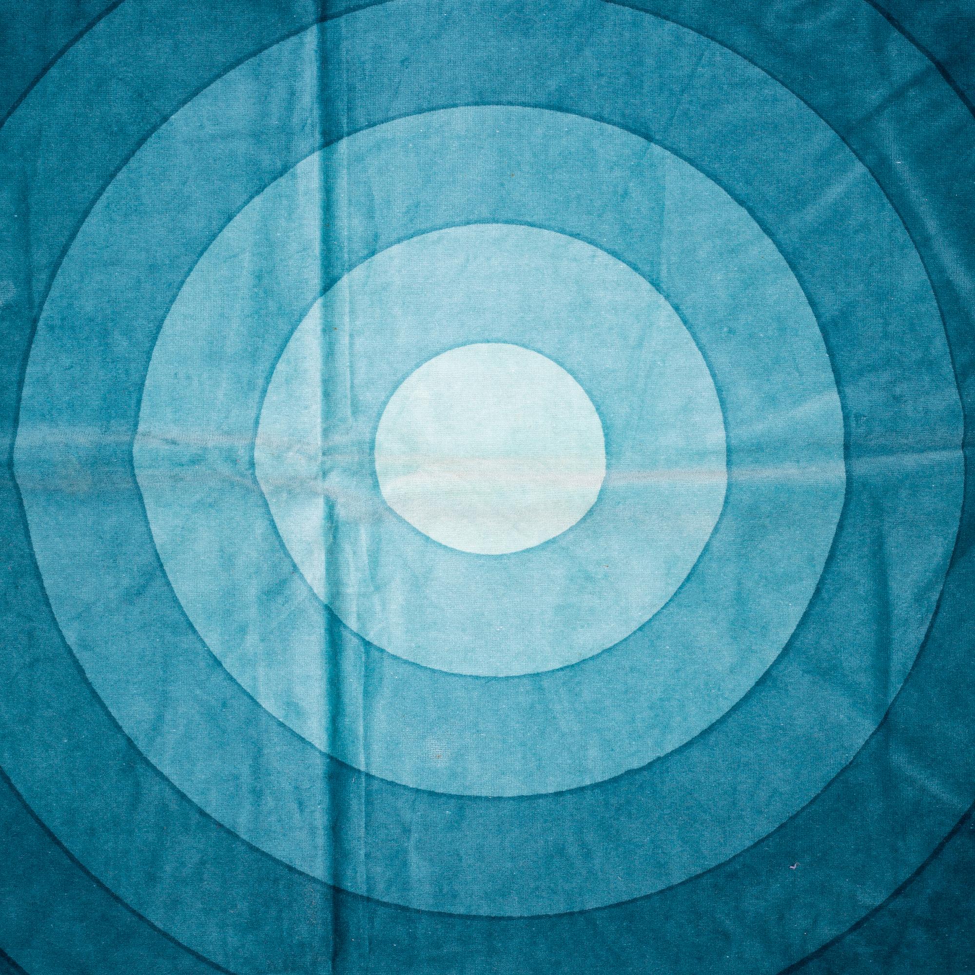 VERNER PANTON, a pair of velvet curtains, Mira-X AG.