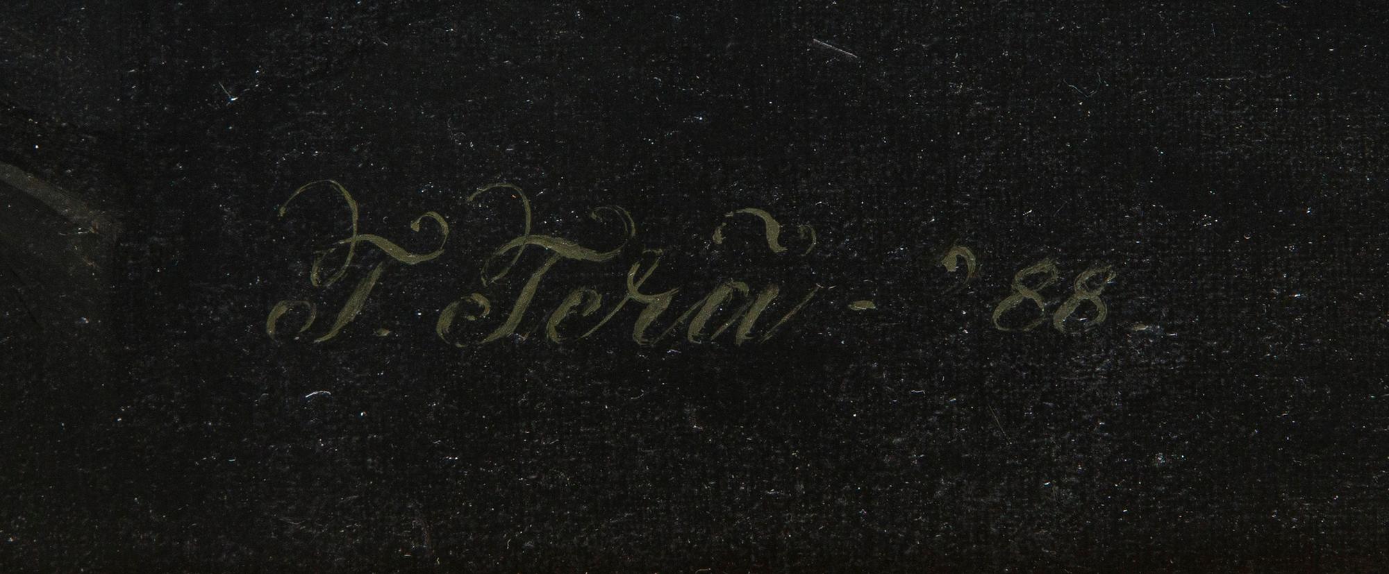 Teppo Terä, Stilleben med svampar.