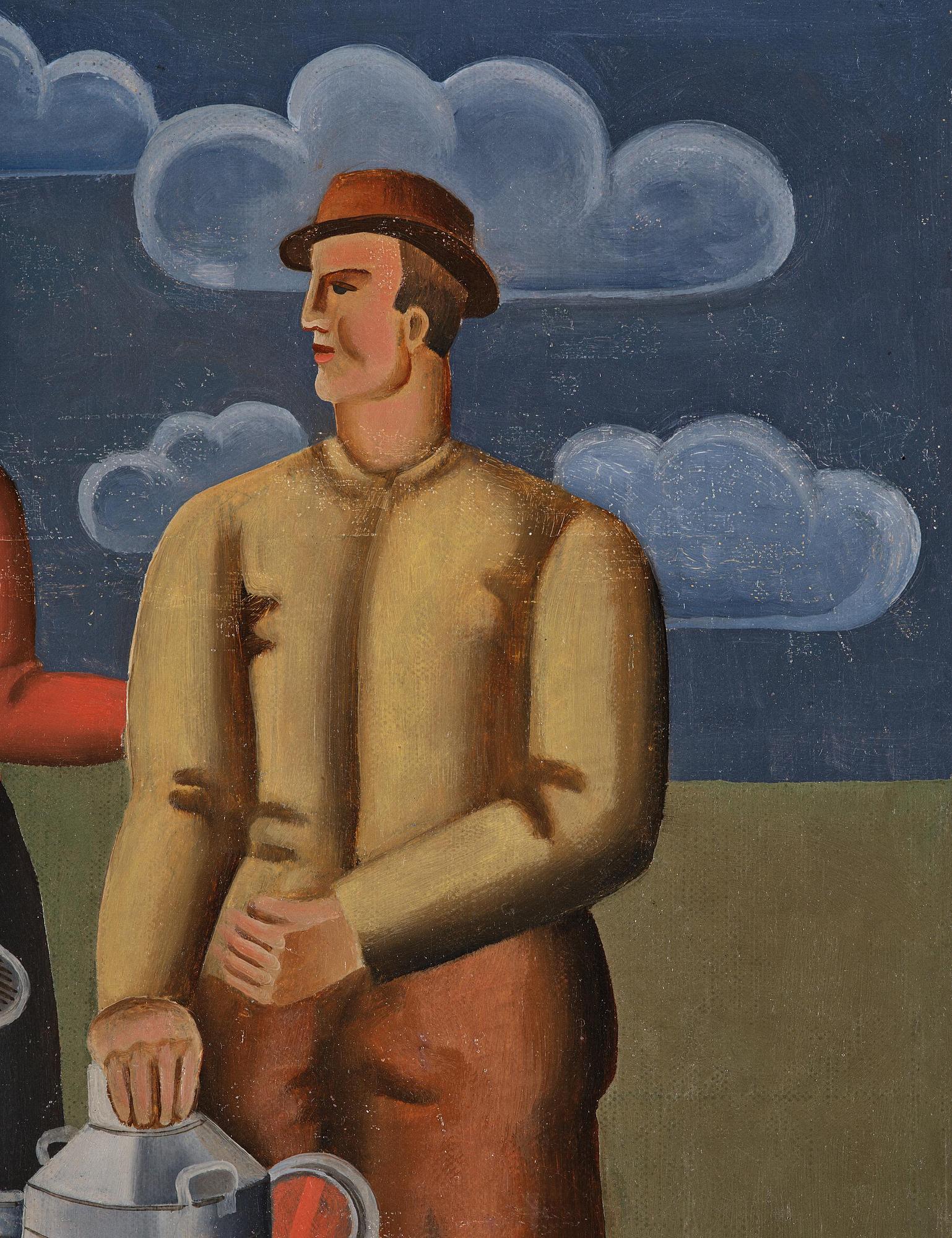 Erik Olson, "Franskt bondfolk".