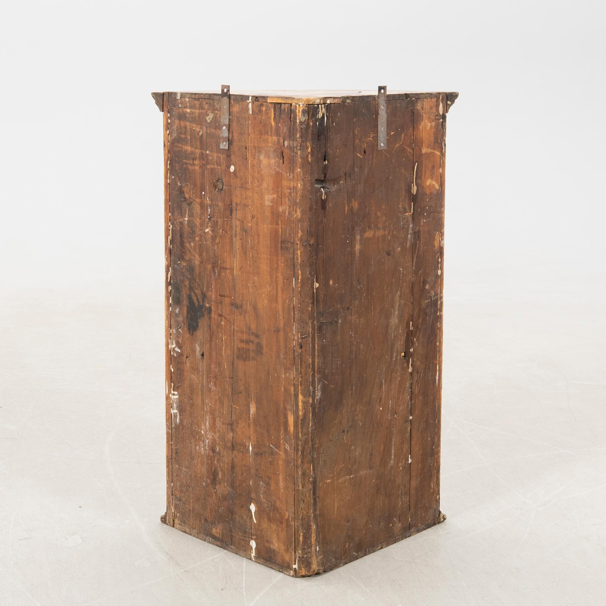 Wall cabinet circa 1800.