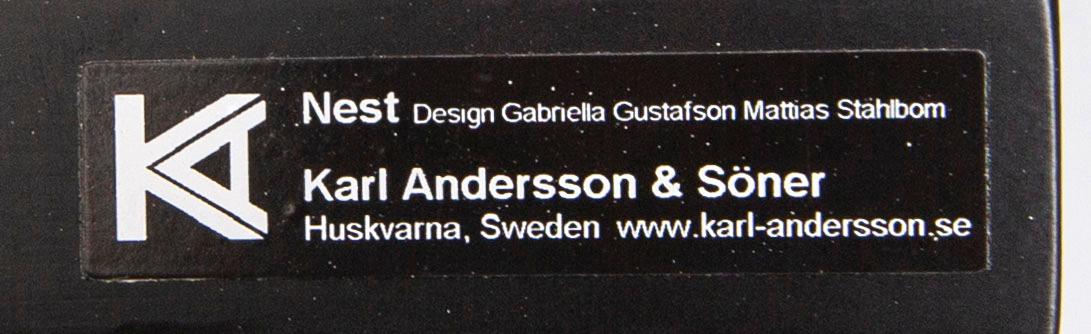 Gabriella Gustafson & Mattias Ståhlbom klädhängare "Nest" Karl Andersson & söner 2000-tal.