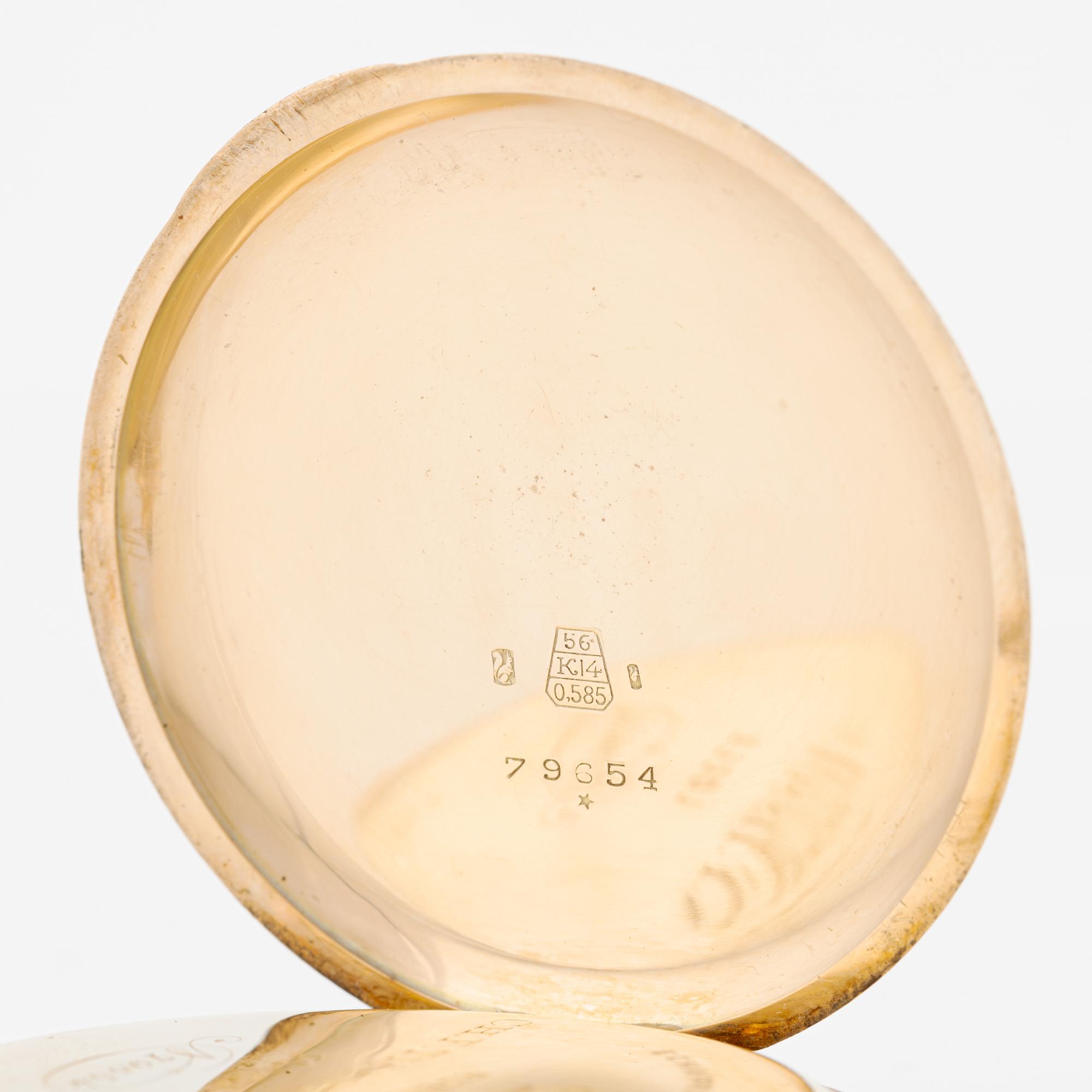 Ch. F. Tissot & Fils, fickur, 50 mm, savonett.