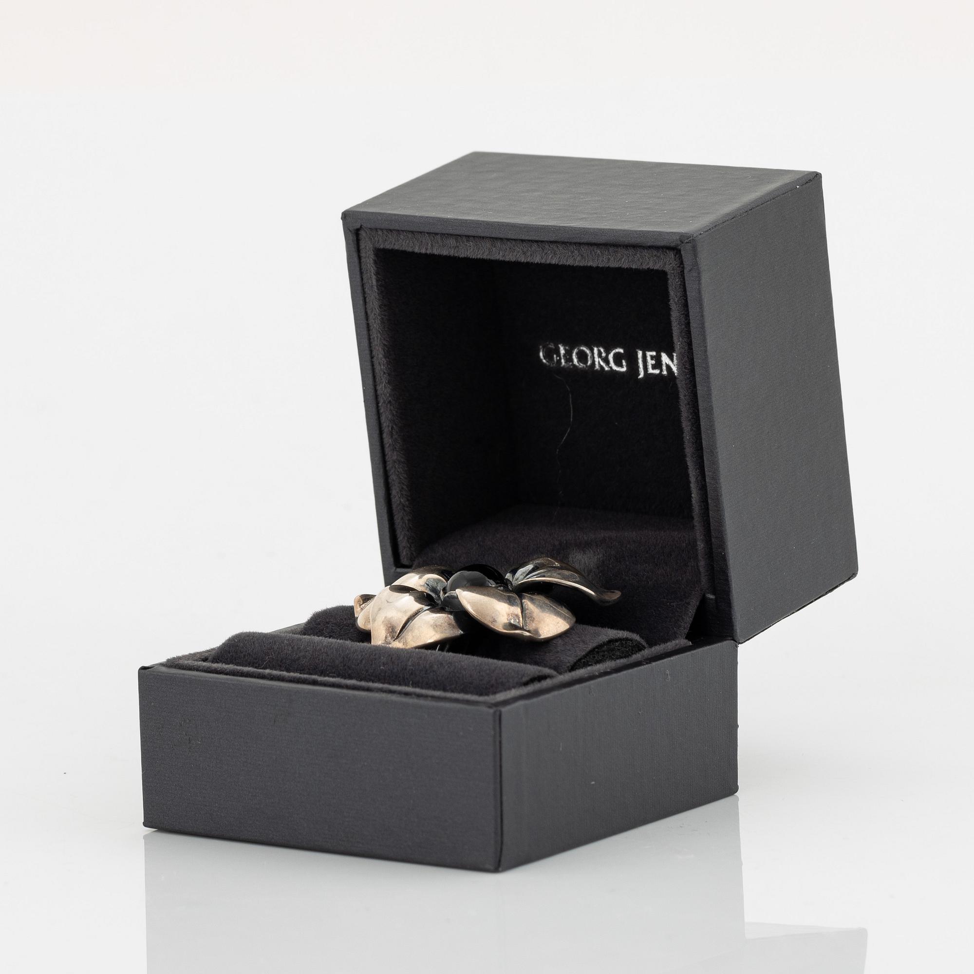 A Georg Jensen silver ring.