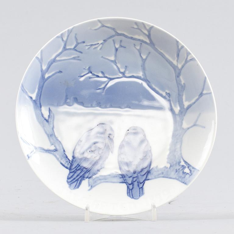 JULTALLRIK, porslin, Bing o Gröndahl, år 1899.