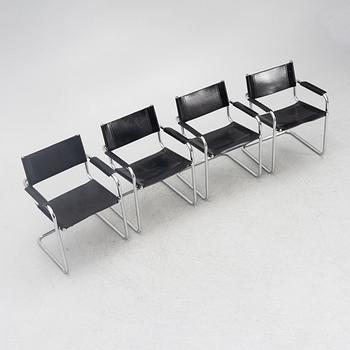 Stolar, 4 st, möjligtvis Italien, sent 1900-tal.