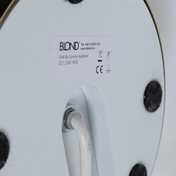 Gunnar Asplund, bordslampa, "GA6", Blond Belysning AB, 2000-tal.
