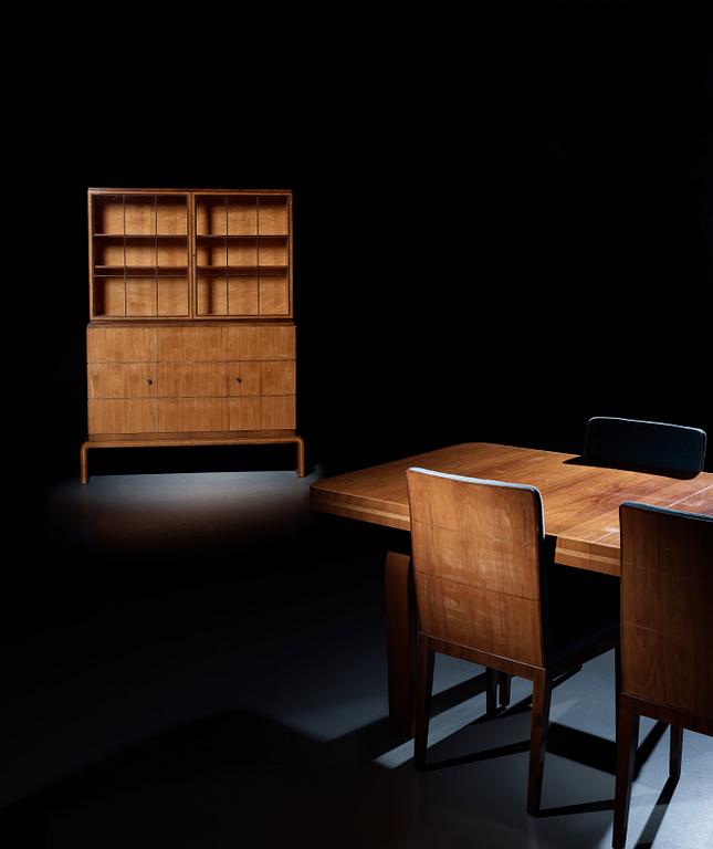 An Axel Larsson showcase cabinet, Albin Johansson, Wickman & Nyberg, Stockholm 1930.