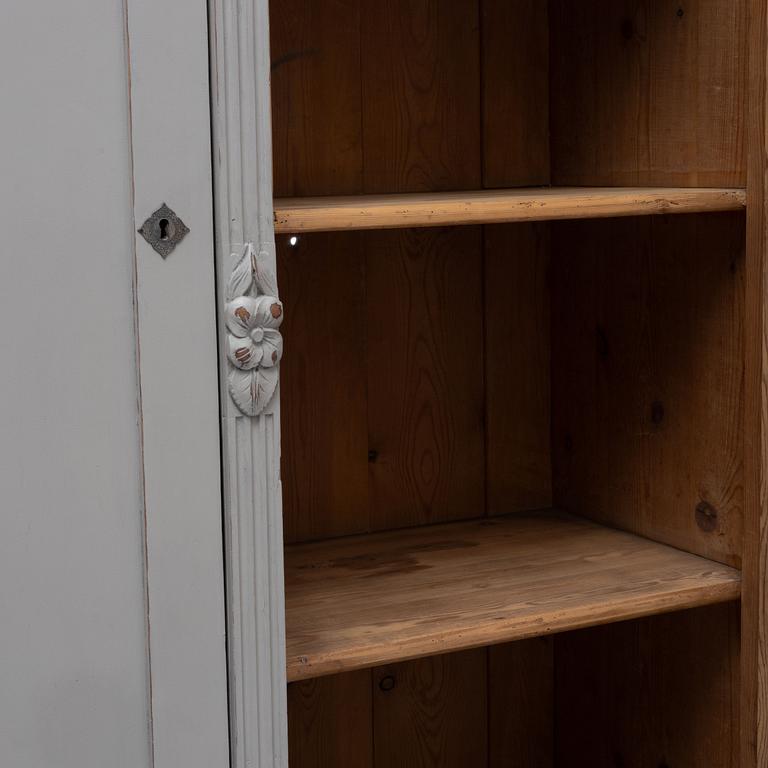 Wardrobe, late 19th century.