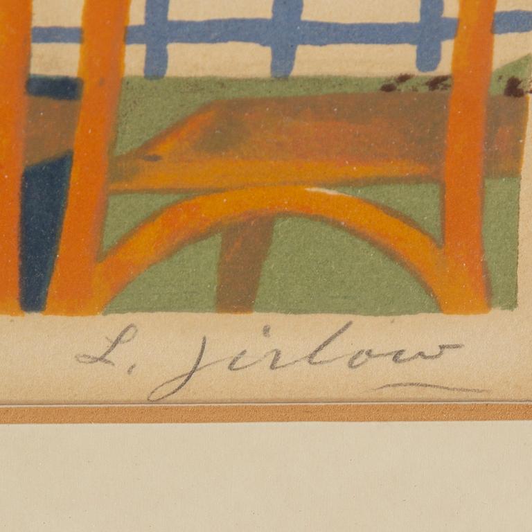 LENNART JIRLOW, lithograph in colours, 1975, signed 246/380.