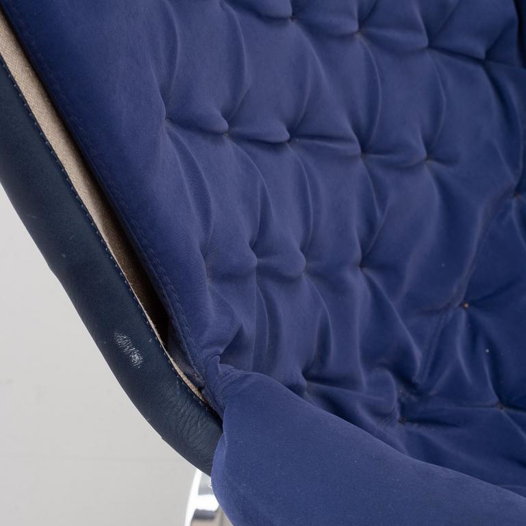 Bruno Mathsson, Armchairs, a pair, Jetson, Dux, second half of the 20th century.