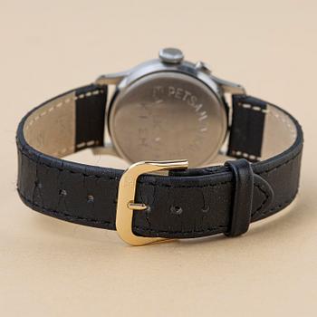 Heuer, "Monopusher", "Sector dial", ca 1935.