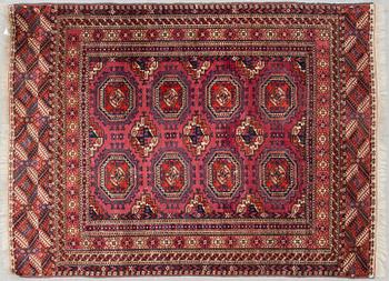 MATTA, semiantik/antik, Turkmensk, ca 158 x 118 cm.