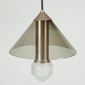 TAKLAMPA, Tapio Wirkkala, Idman, 1970-tal. Höjd ca 25 cm.