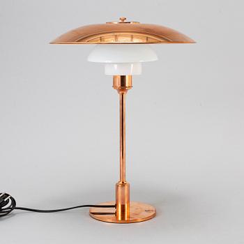 POUL HENNINGSEN, a '31/2-21/2' copper table lamp, Louis Poulsen Denmark.