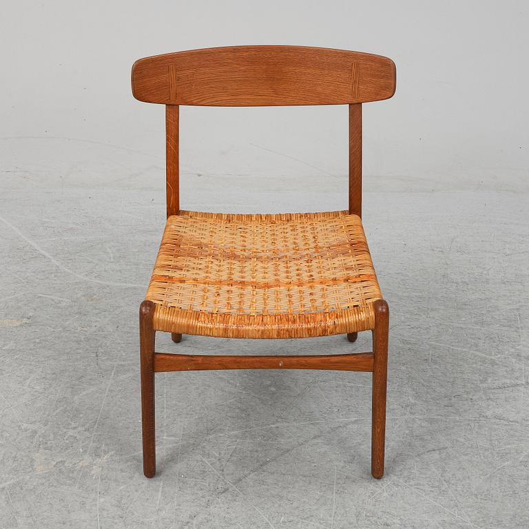 HANS J WEGNER, stol,  "Spisestolen" CH-23, för Carl Hansen.