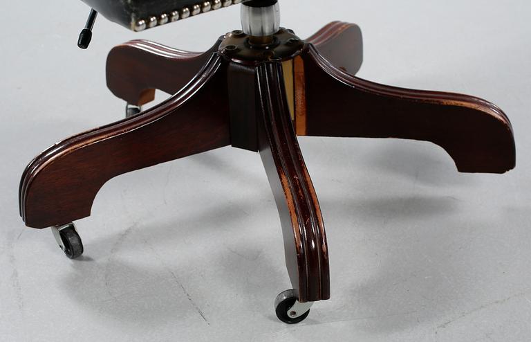 An office chair in english style, second half of the 20th century.