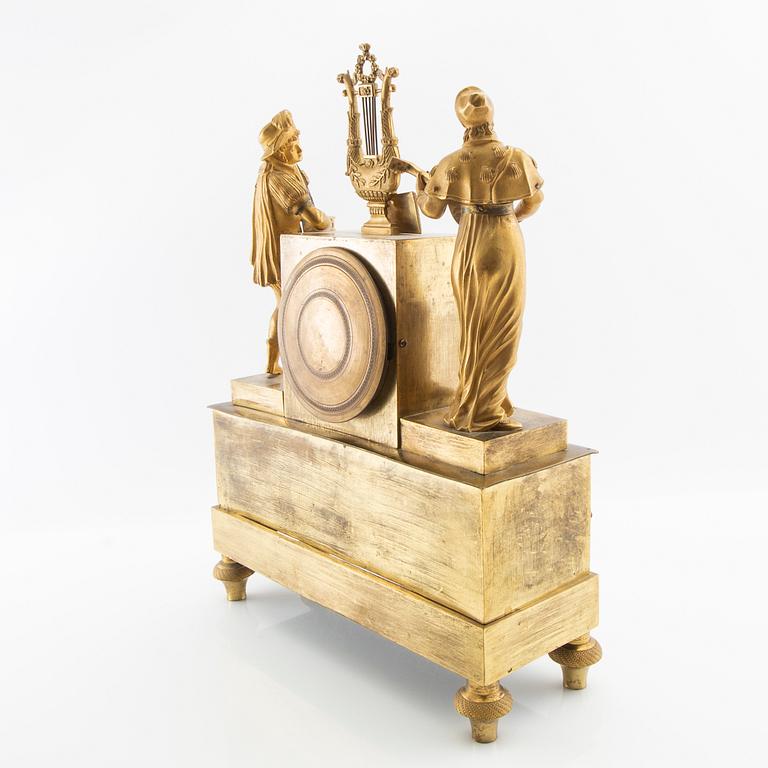 Table pendulum late Empire mid-19th century.