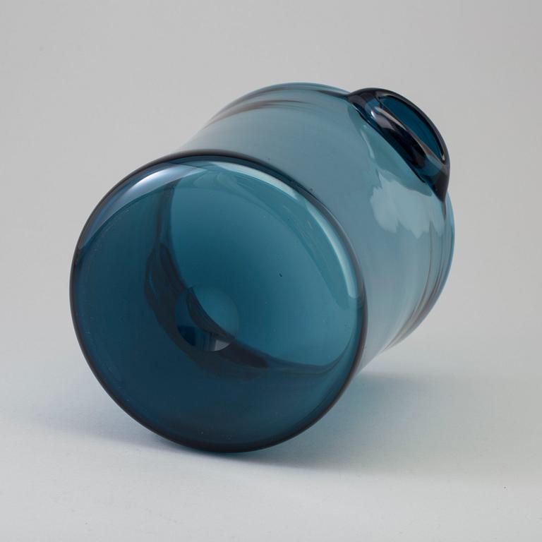NILS LANDBERG, champagnekylare, glas, Orrefors, 1950-tal.