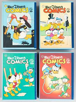 Carl Barks library, 30 volumes, Walt Disney, Another Rainbow Publishing, Arizona, USA, 1980's.