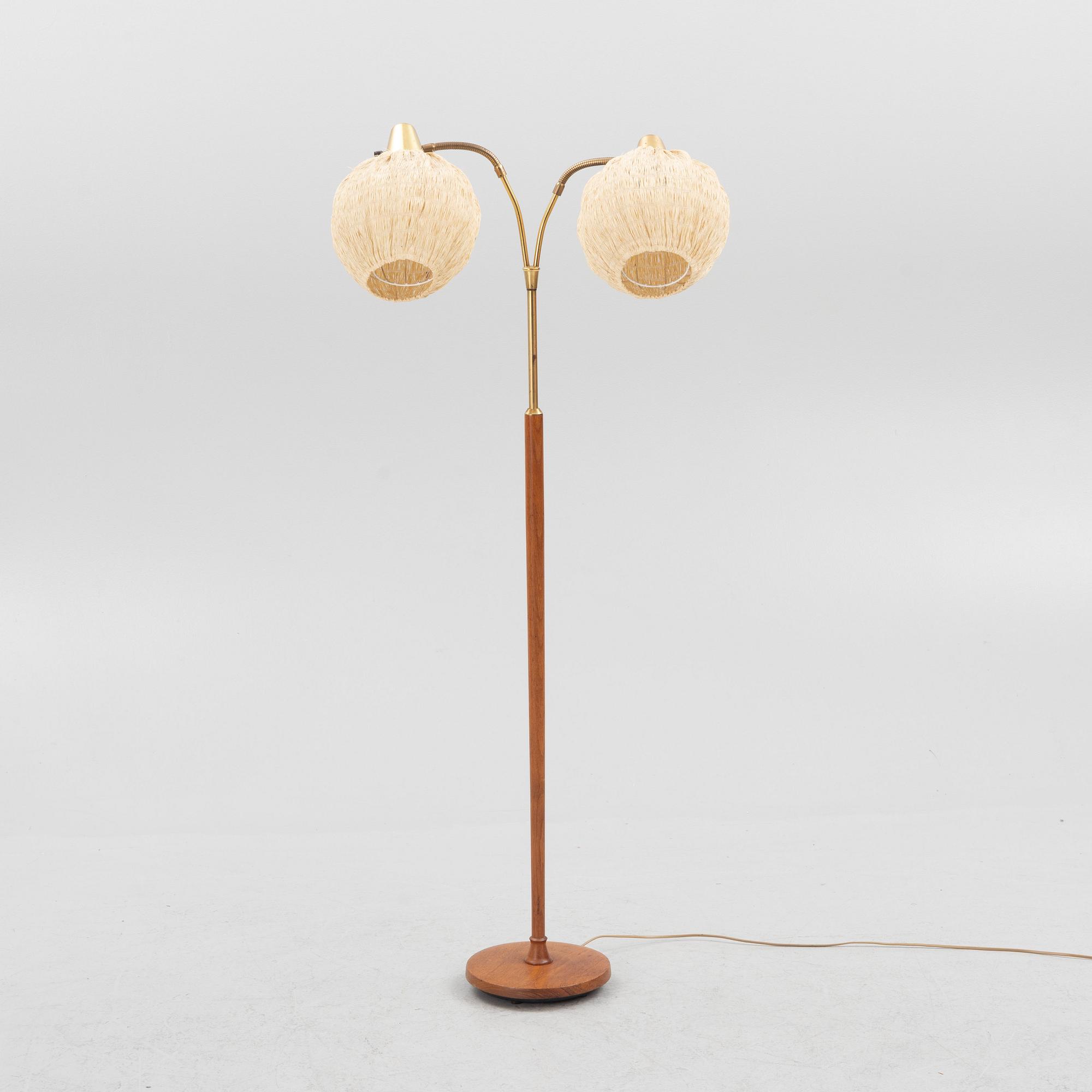 A Swedish Modern floor light, 1940's.