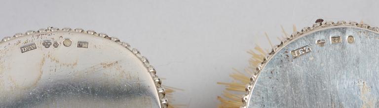 PARTI SILVER, 4 delar. Bla Stockholm 1850.