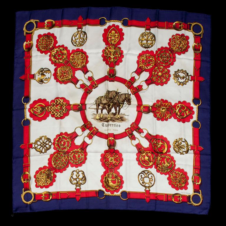 SCARF, "Cuivreries", Hermès.