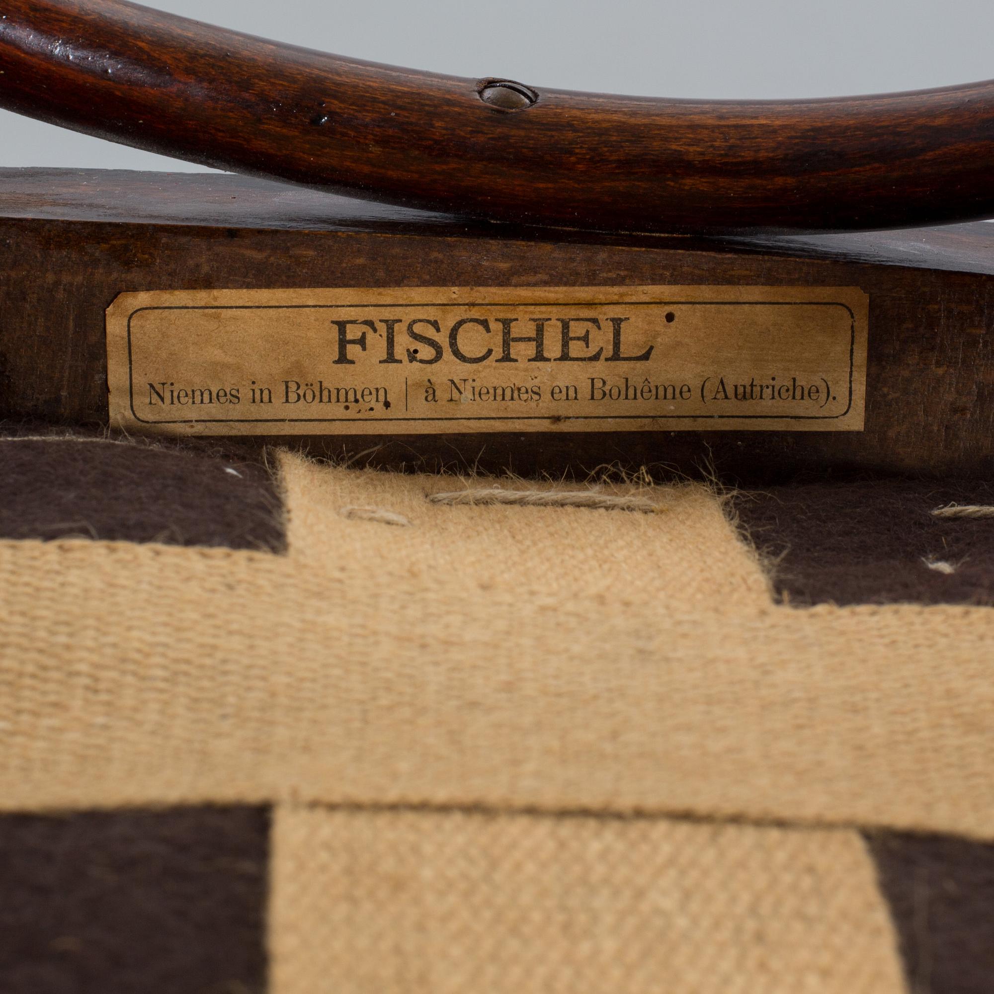 2 pcs of chairs, Fischel, first half of the 20th century,