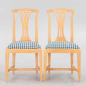 Stolar ett par, gustaviansk stil, "Fresta", Ikea 1990-tal.