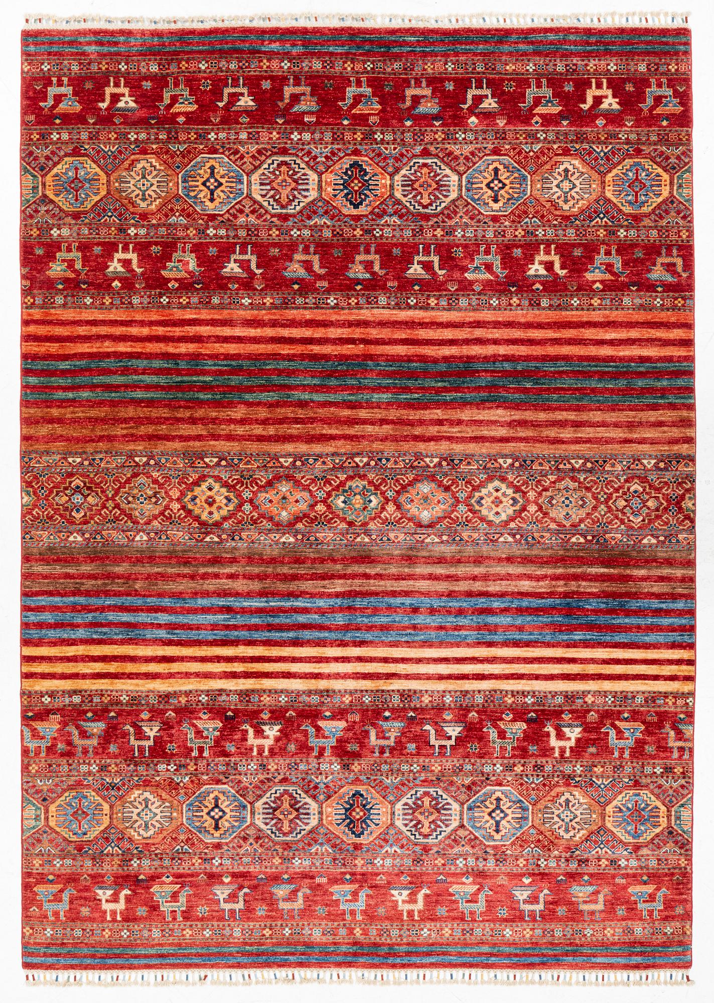 Rug, Afghanistan/Pakistan, approx. 293 x 209 cm.