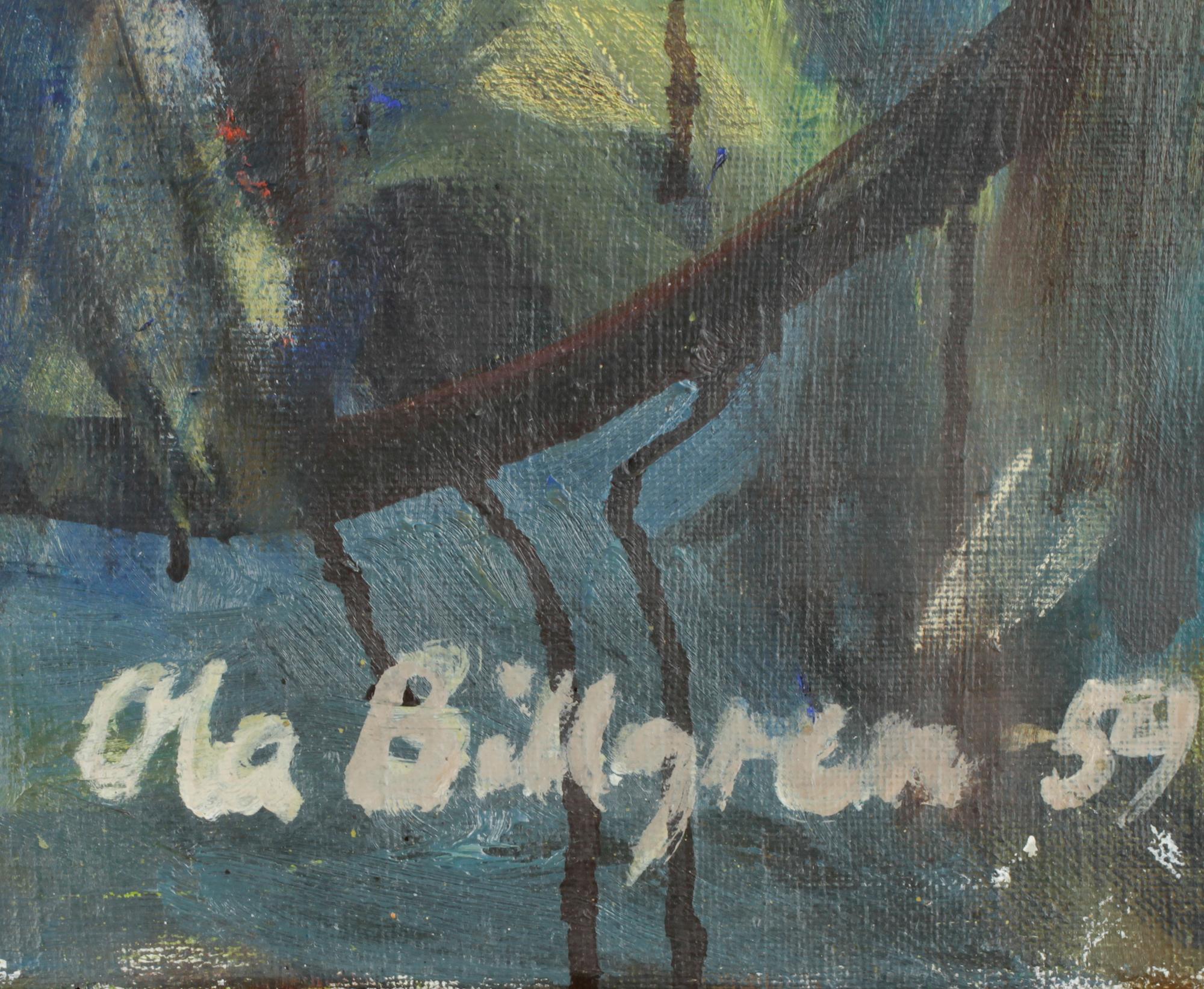 OLA BILLGREN, olja på duk, sign och dat -59.