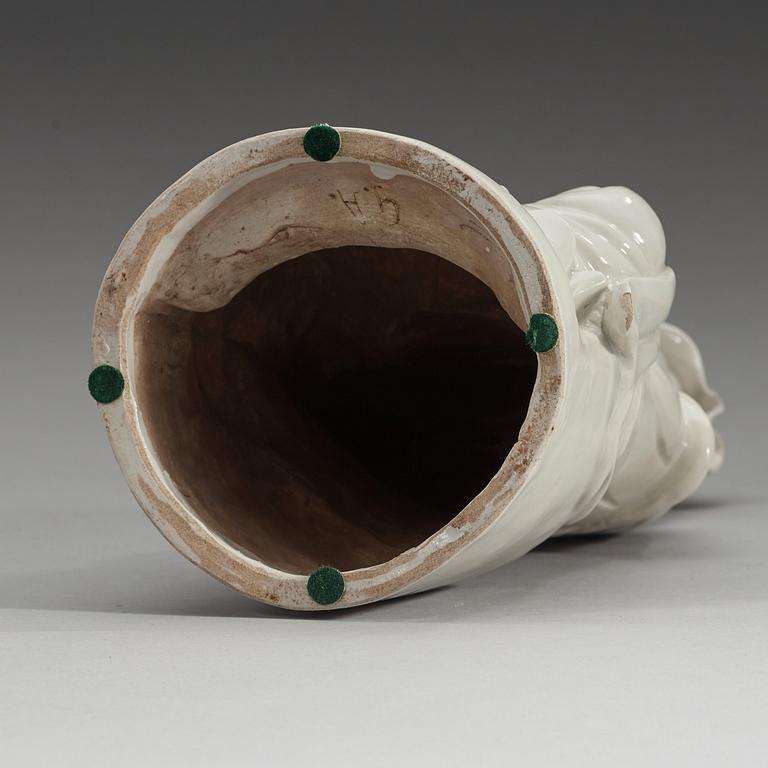 GUANYIN, blanc de chine. Sen Qingdynasti about 1900.