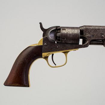 A Colt percussion revolver mid 19th century.