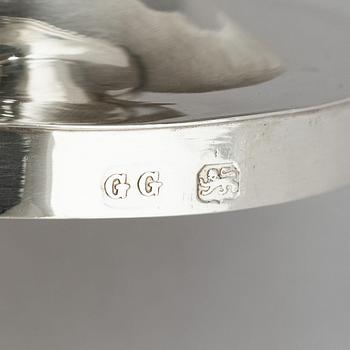 Bordsgarnityr, 3 delar, silver, troligen George Gray, London, England, 1787.