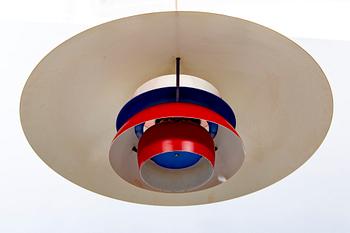 Poul Henningsen, taklampa, "PH 5", Louis Poulsen, Danmark, 1970-tal.