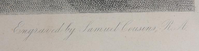 OKÄND KONSTNÄR, tryck, England 1800-tal.