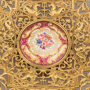 An ormolu and parcel-gilt table centerpiece, late 19th Century.
