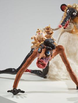 Nathalie Djurberg & Hans Berg, 'The Brain Has Corridors - Rat Bride'.